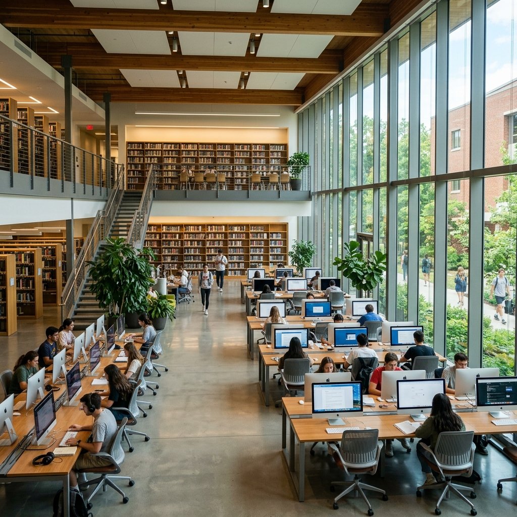 Modern Digital Library Reading Hall